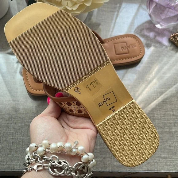 NEW JELAVU leather Summer Sandals - Picture 7 of 10